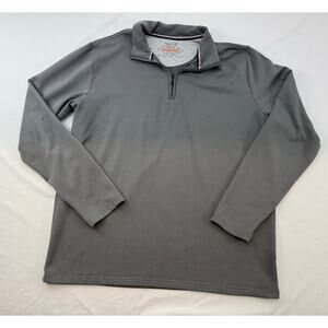 Men’s Weatherproof Quarter Zip Pullover Gray Size XXL Outdoors Minimalist